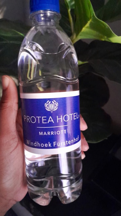 Protea Hotel Marriott custom bottle